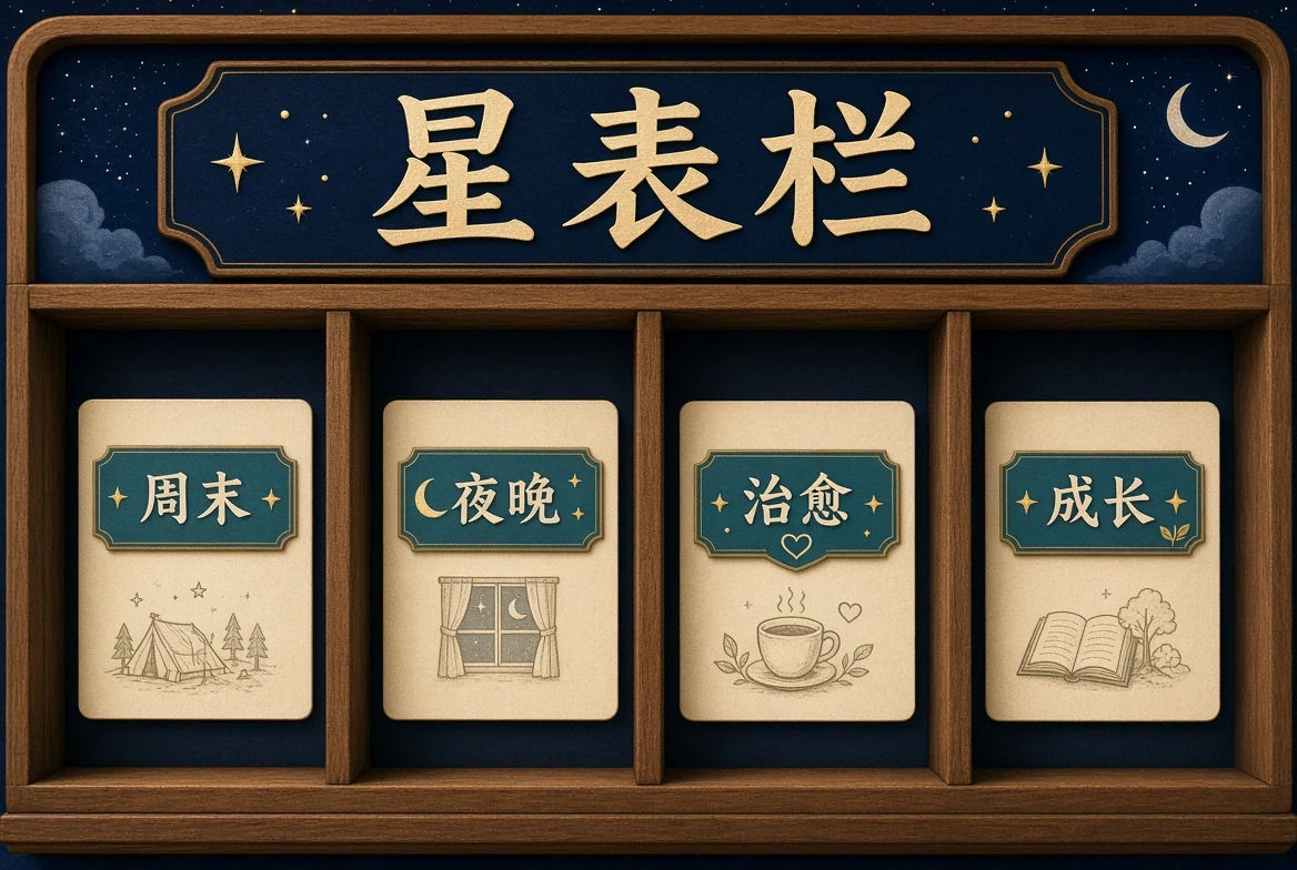 星表栏